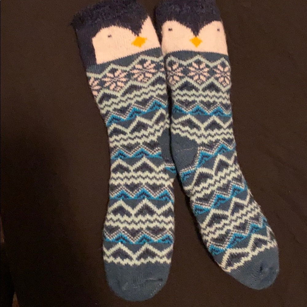 Thick penguin socks